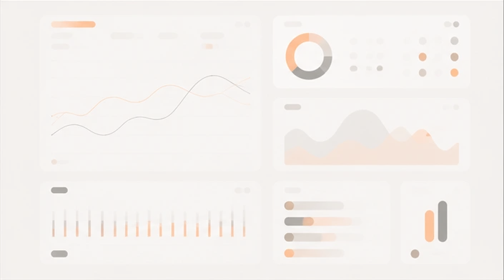 Illustrative platform overview dashboard